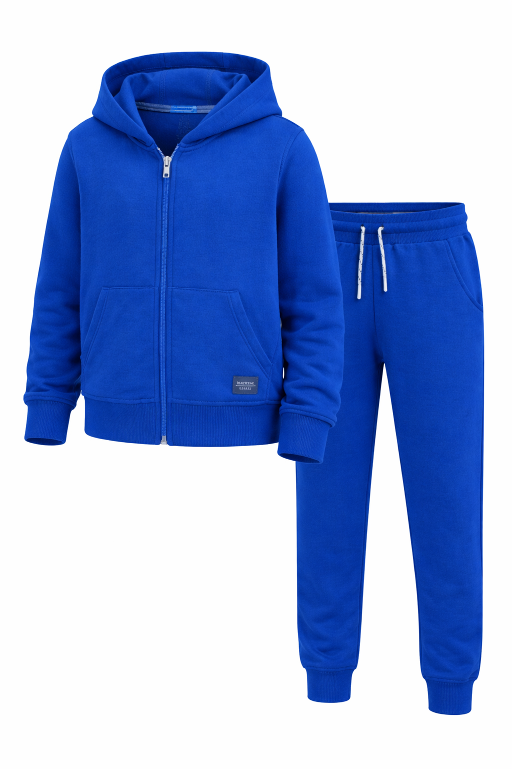 Jobka Kids Erkek %100 Pamuk Saks Rengi Eşofman Takımı