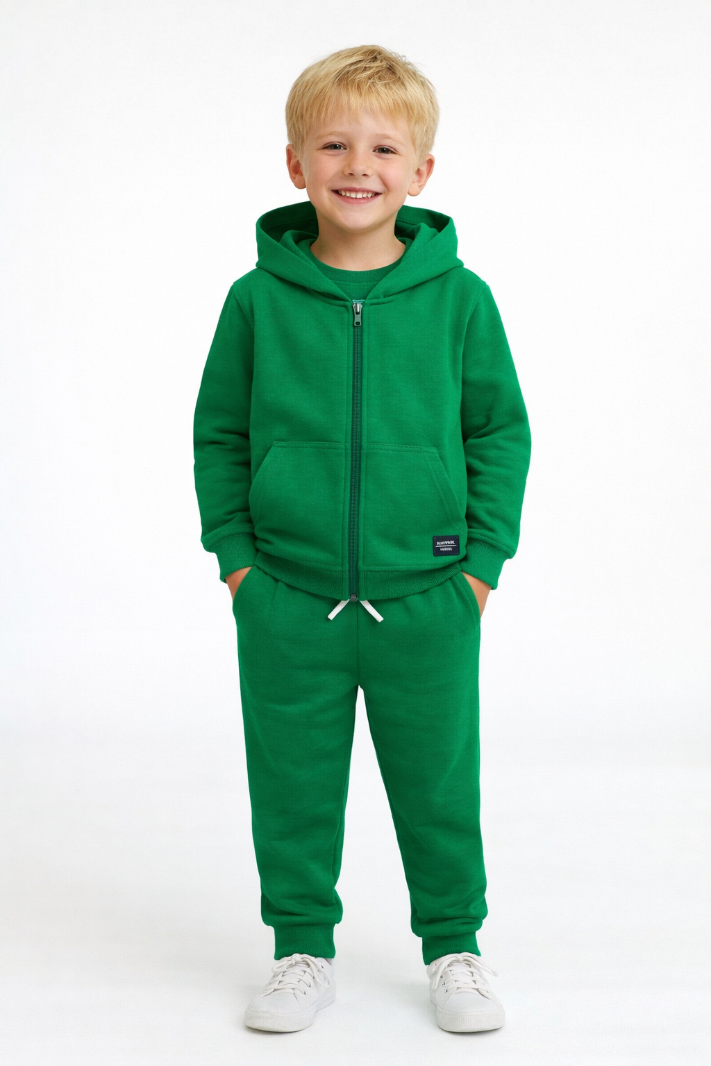 Jobka Kids Erkek %100 Pamuk Benetton Rengi Eşofman Takımı